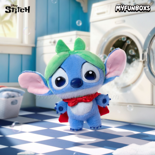 Disney Stitch in Cute Costumes Series Plush Charm Blind Box