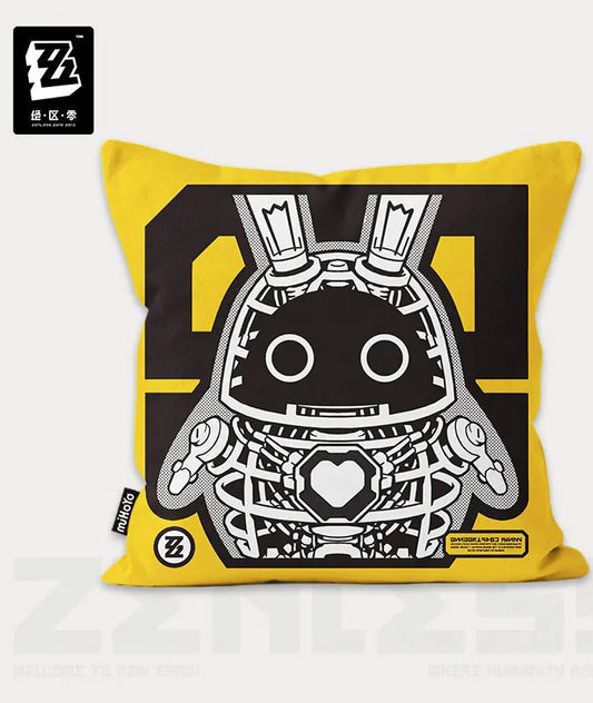 Zenless Zone Zero Tuning Series Bangboo Throw Pillow