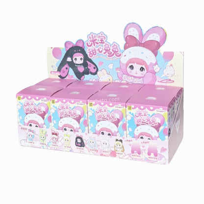 Caja Sorpresa de Figura de Peluche Nommi Baby Sweetheart Bunny Series