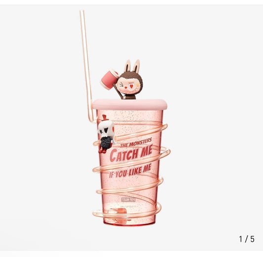 THE MONSTERS Catch Me lf YouLike Me Series-Straw Cup