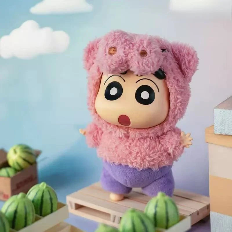 ¡Crayon ShinChan Fiesta de Juego! Serie de Colgantes de Peluche Caja Ciega