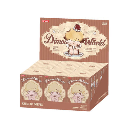 DIMOO Crush on Coffee Muñecas de Llavero de Caja Ciega de Peluche Suave