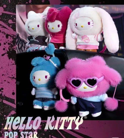 Sanrio Characters Pop Star-Hello Kitty Sereis Blind Box Plush Doll