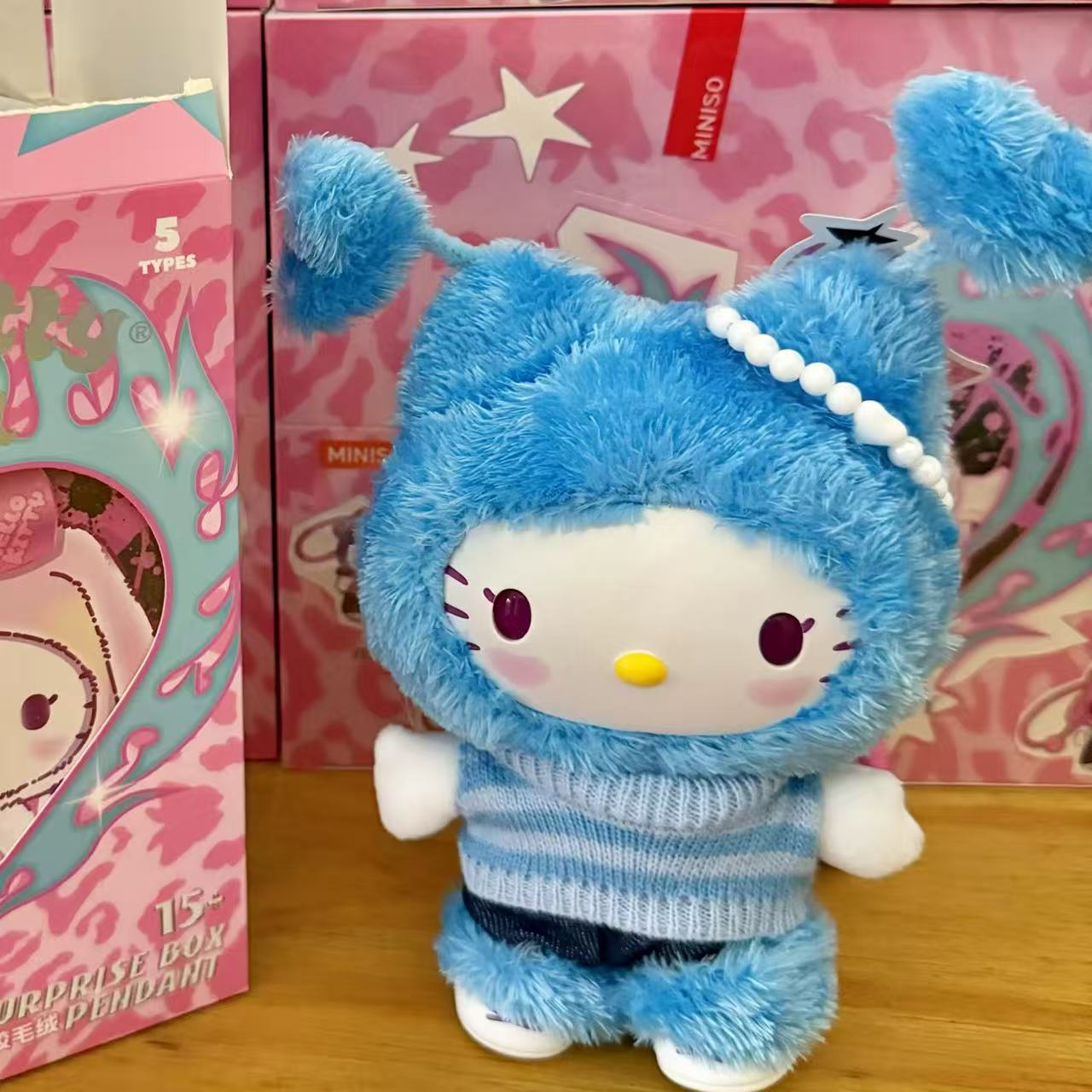 Sanrio Characters Pop Star-Hello Kitty Sereis Blind Box Plush Doll