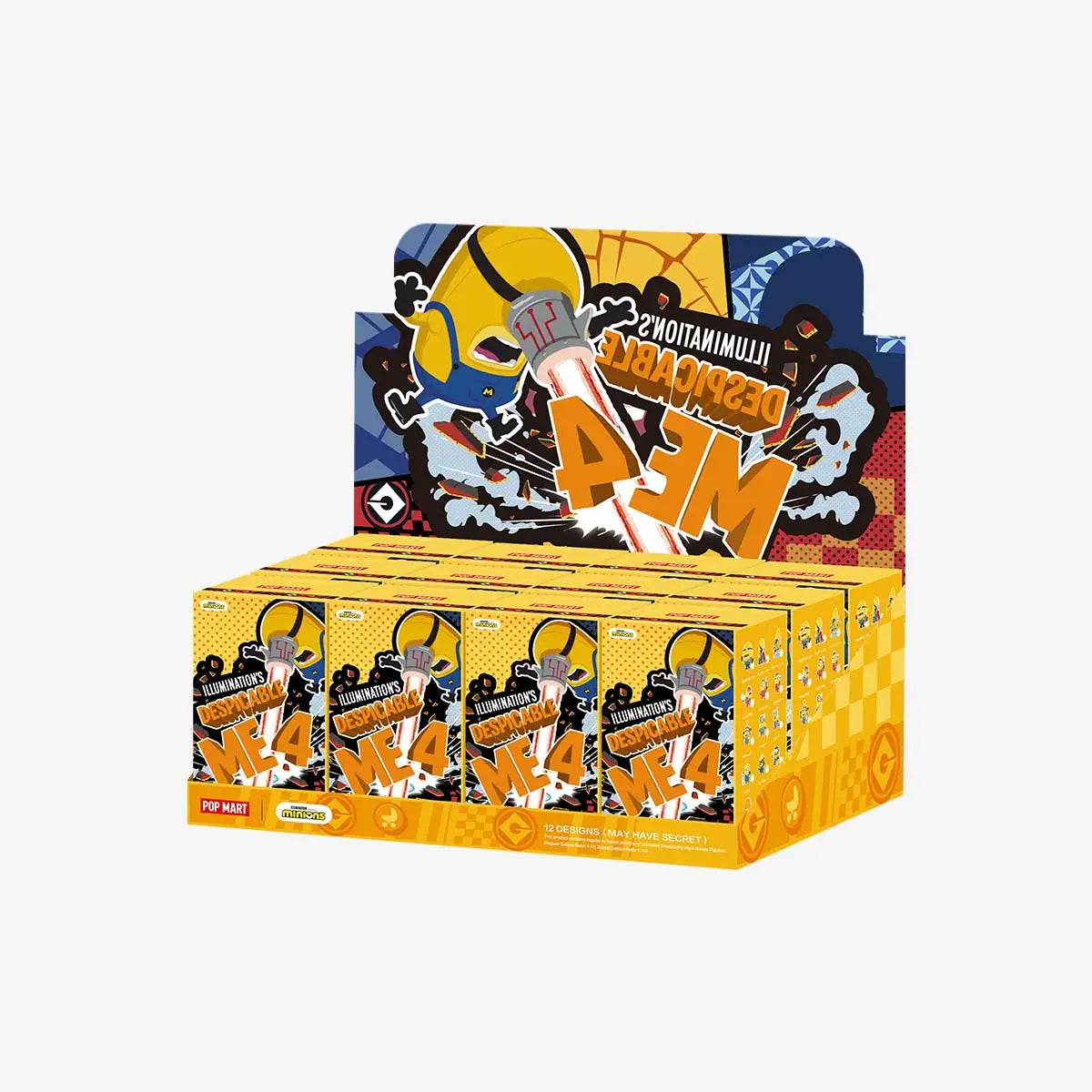 POP MART Minions Universal Despicable Me 4 Series , Blind Box