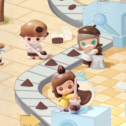 POP BEAN Coffee Factory Series Figures, Blind Bag