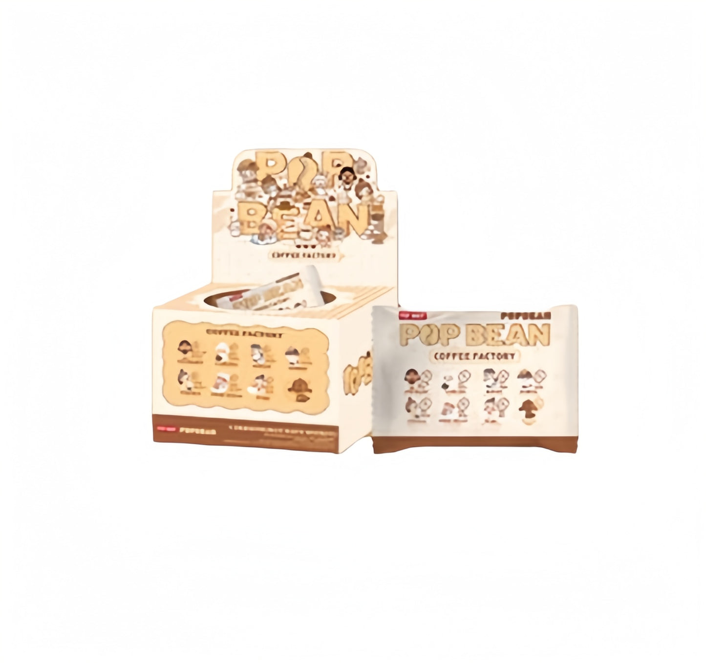 POP BEAN Coffee Factory Series Figures, Blind Bag
