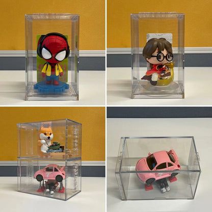 POP MART Single-Compartment Display Box (Not include figures)