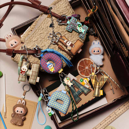 THE MONSTERS Pin for Love Series- Letter Pendant Blind Box (N-Z)