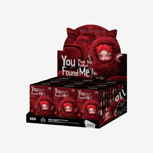SKULLPANDA You Found Me! Series Plush Doll Pendant (Pre-Order)