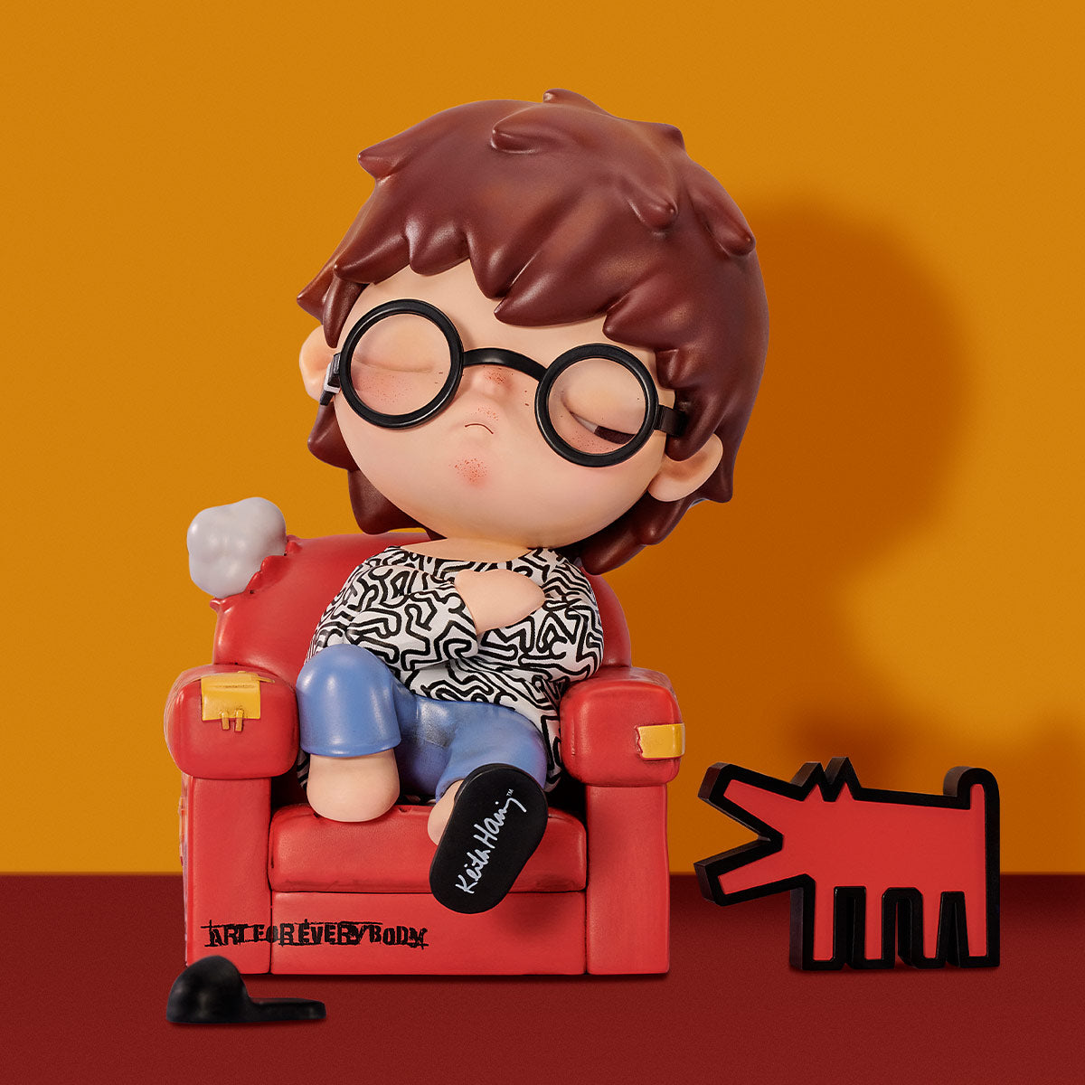 Hirono x Keith Haring Figurine 200%