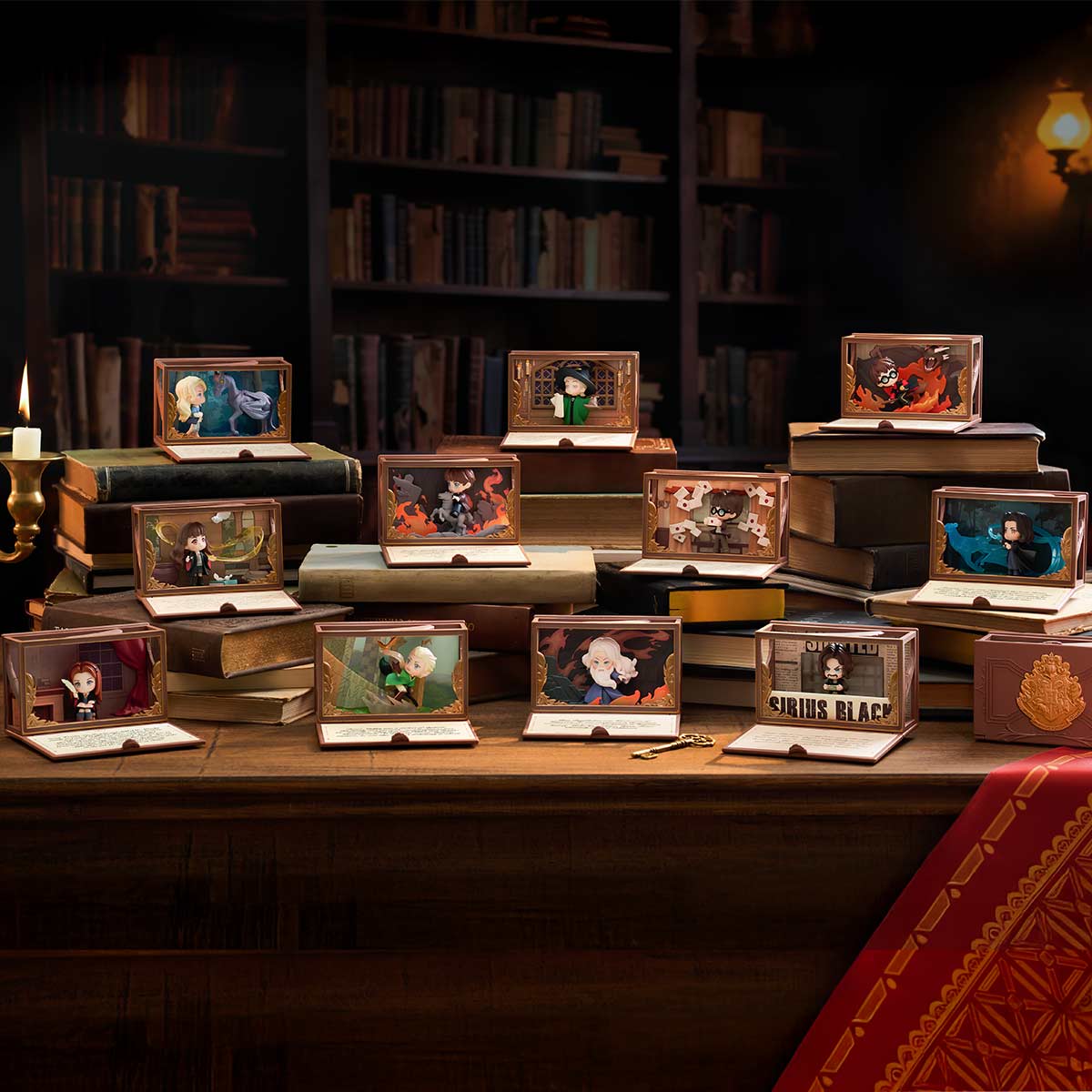Harry Potter:Hogwarts Biographical Series Scene Sets