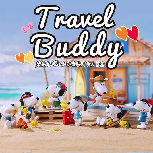 Snoopy Travel Partner Series Figure Blind Box