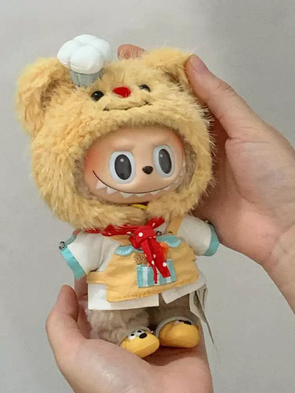 Handmade original labubu doll clothes set