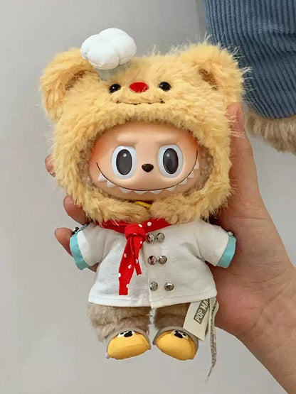 Handmade original labubu doll clothes set