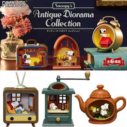 Snoopy Retro Scene Blind Box Gachapon Complete Set (6 Boxes)
