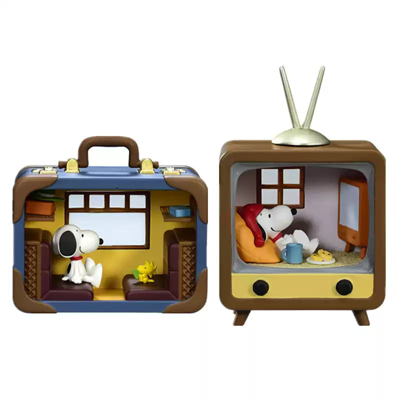 Snoopy Retro Scene Blind Box Gachapon Complete Set (6 Boxes)