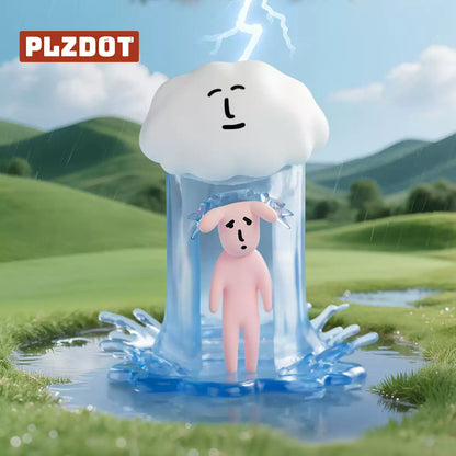 PLZDOT MINI Abstract Pink Rabbit Series Blind Box