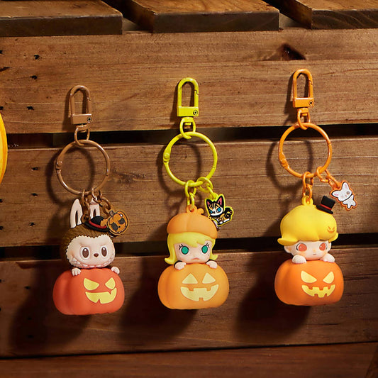 Happy Halloween Party Series- LABUBU Luminous Pumpkin Pendant