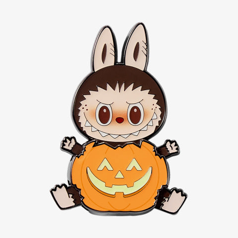 Happy Halloween Party Series- LABUBU Pumpkin Fridge Magnet Badge