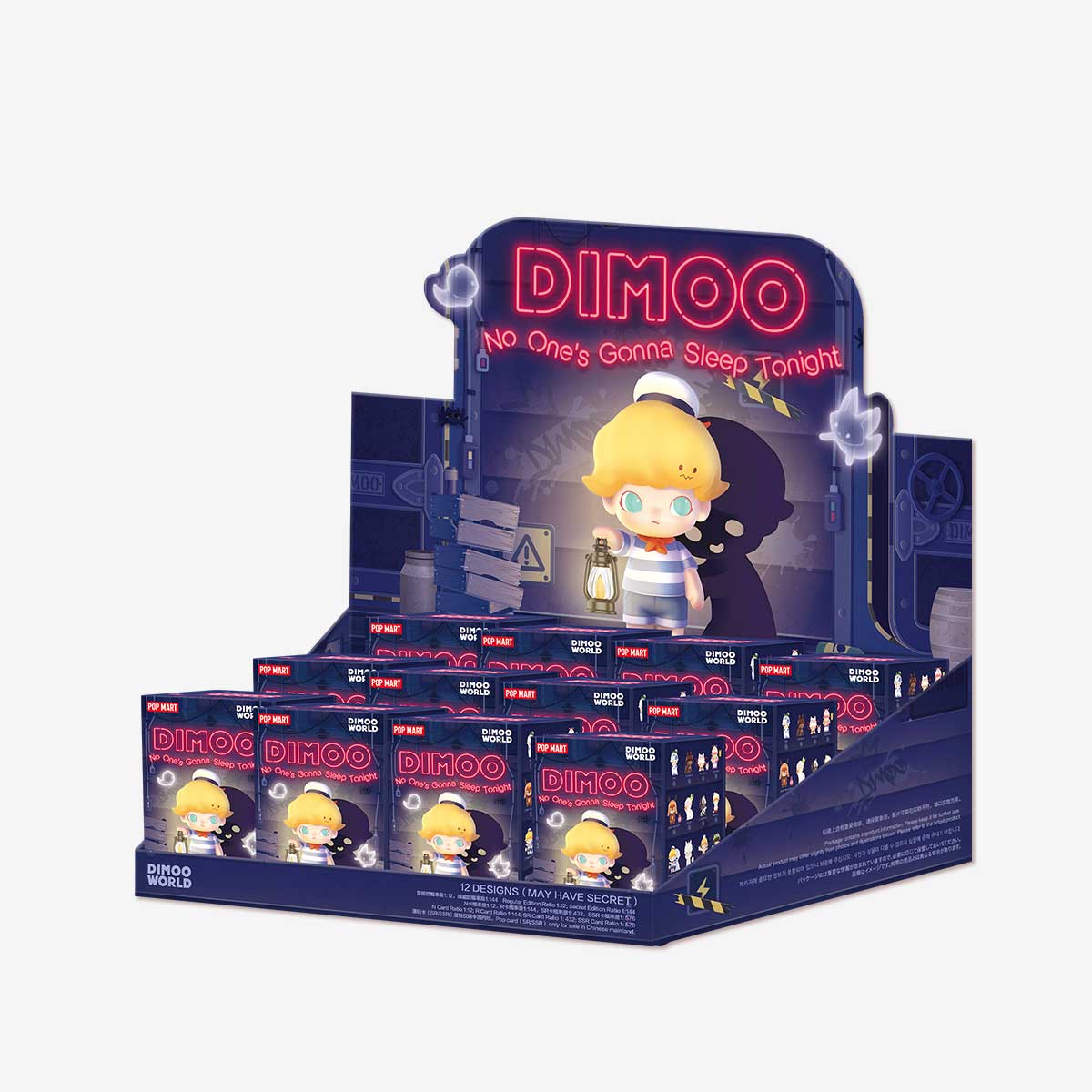 DIMOO：No One's Gonna Sleep Tonight Series Figures
