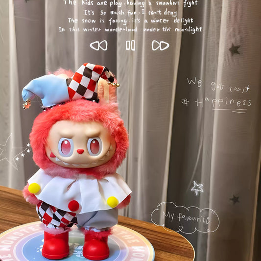 labubu circus clown clothes