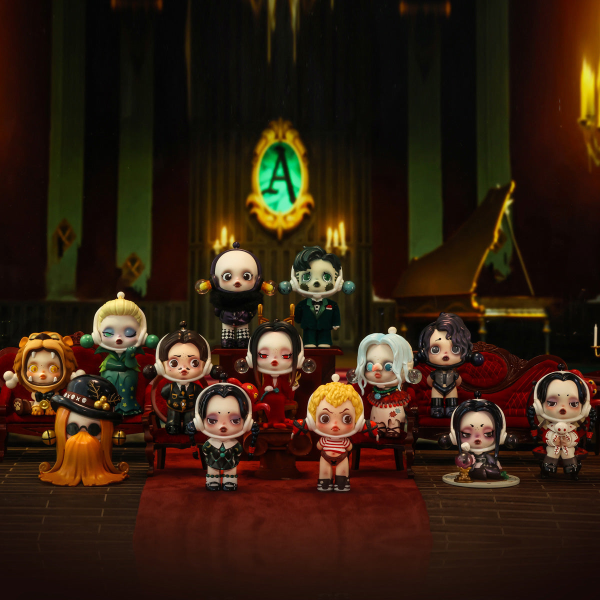 Skullpanda X The Addams Family Series