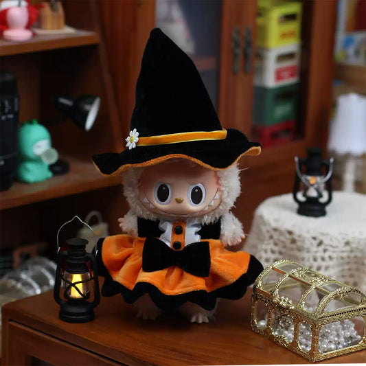 labubu Halloween Pumpkin Dress Up Clothes