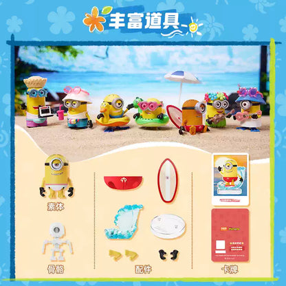 BLOKEES Minions Building Blocks Cute Cool Edition Blind Box