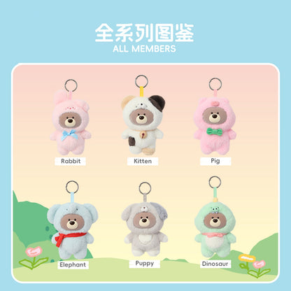 Gift Bear Animal Costume Series Plush Pendant Dolls