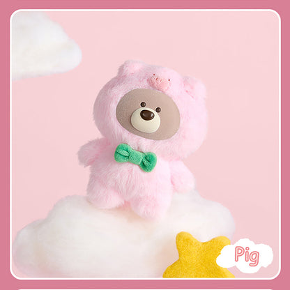 Gift Bear Animal Costume Series Plush Pendant Dolls