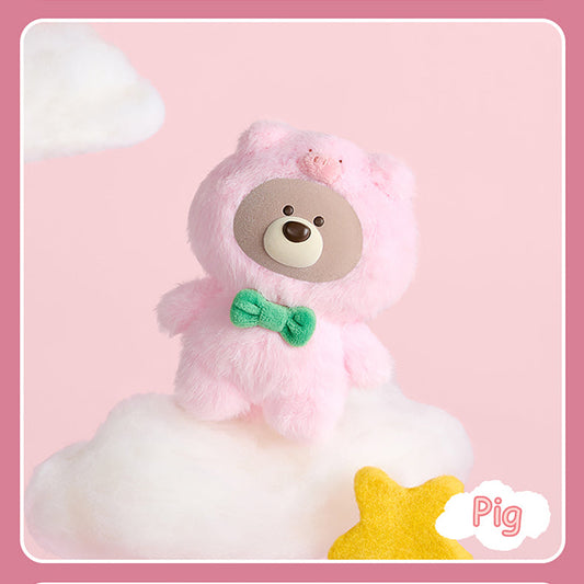 Gift Bear Animal Costume Series Plush Pendant Dolls