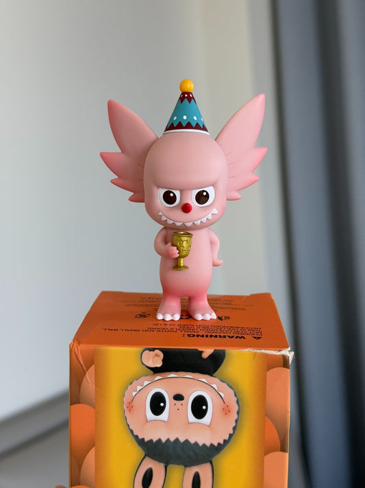 Pop Mart Labubu blind box elf group series pippo pink