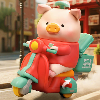 LuLu the Piggy Burger Express Movable Series Figures, Blind Box