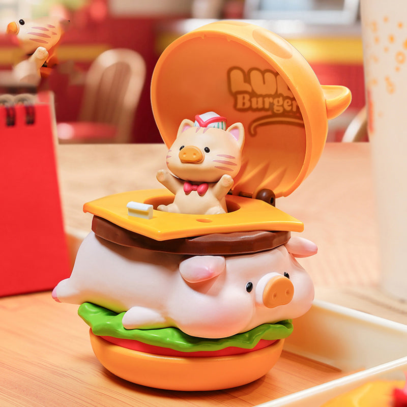LuLu the Piggy Burger Express Movable Series Figures, Blind Box