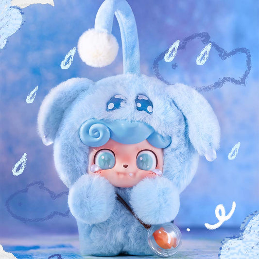 Q Kid Emotional Hairy Monsters Series Pendant Plush Dolls, Blind Box