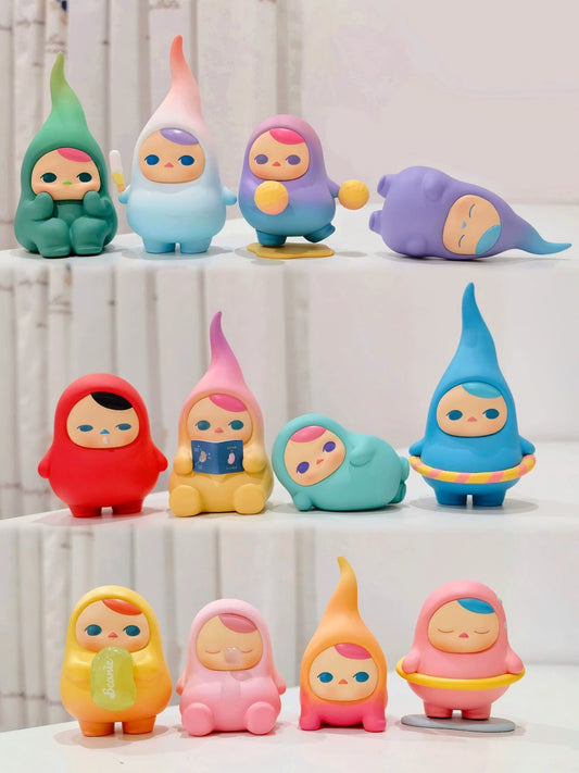 PUCKY Relaxing Beans Series Blind Box (Whole Set Opened)