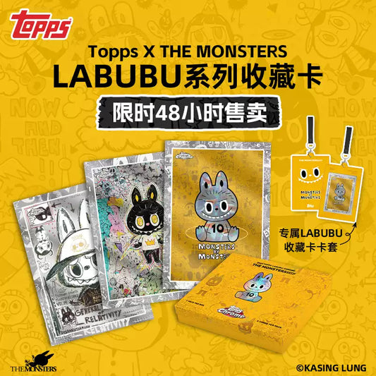 Topps X LABUBU Chrome Series Collectible Cards (PRE-ORDER)