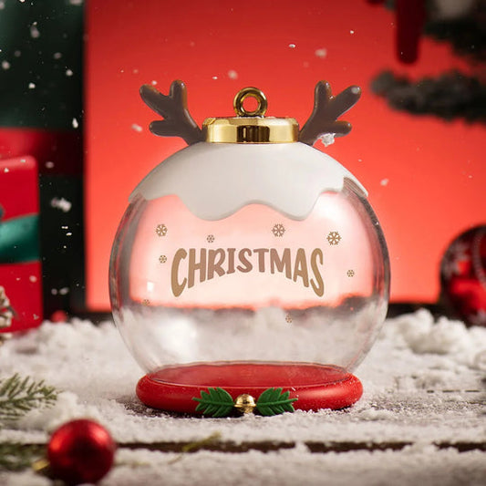 POP MART Christmas Elk Luminous Display Jar