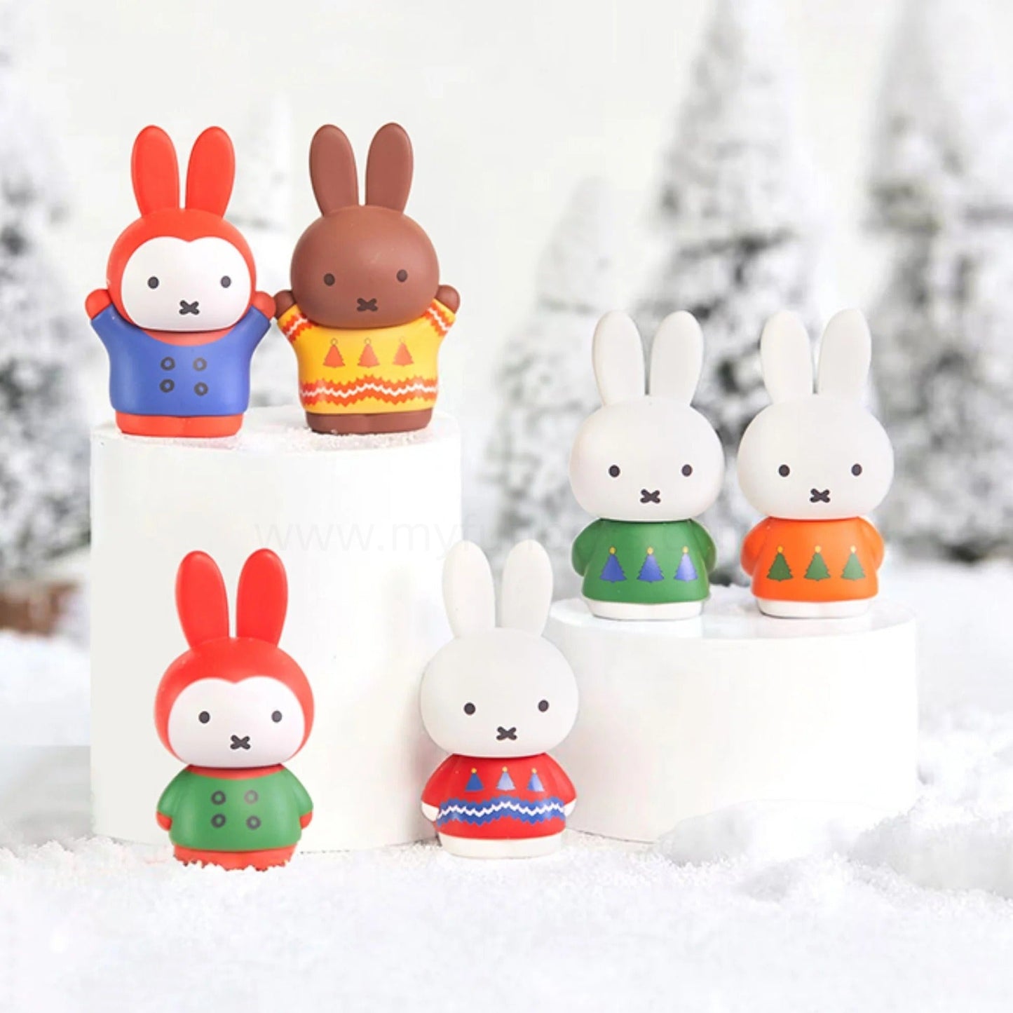 Miffy Winter Series Figures , Blind Box