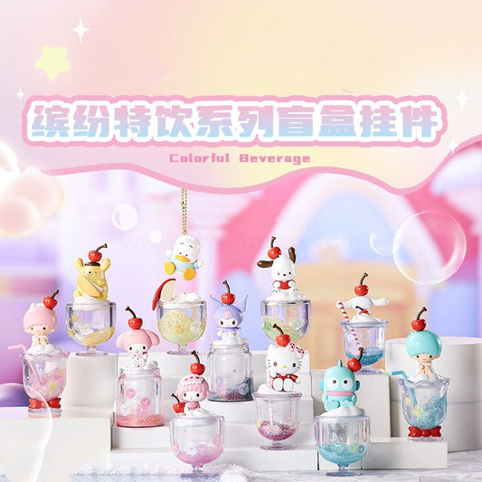 SANRIO Colorful Beverage Series Figures