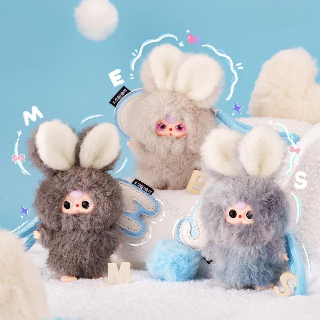 Baby Three- Super Mini Bunny Surprise Plush Blind Box