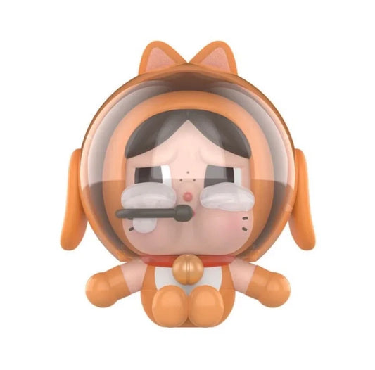 Crybaby Space Cat - Orange Action Figures