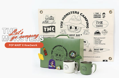 LET'S GO CAMPING with The Monsters by Pop Mart X How2Work