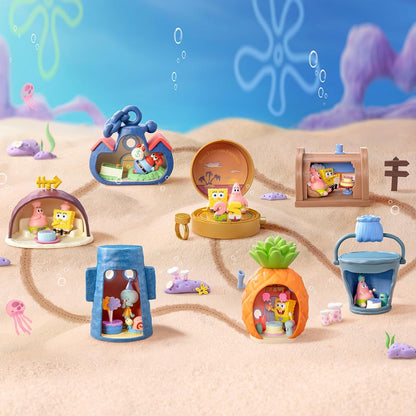 SpongeBob SquarePants Carnival Anniversary Series Action Figure (Whole Set Opened)