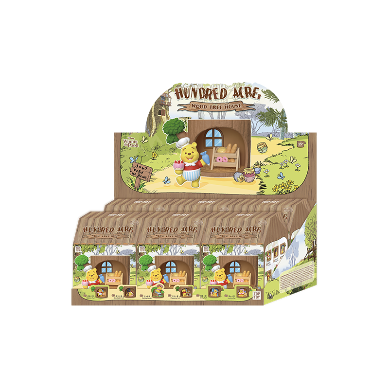 Winnie the Pooh Hundred Acre Wood Tree House Series Blind Box