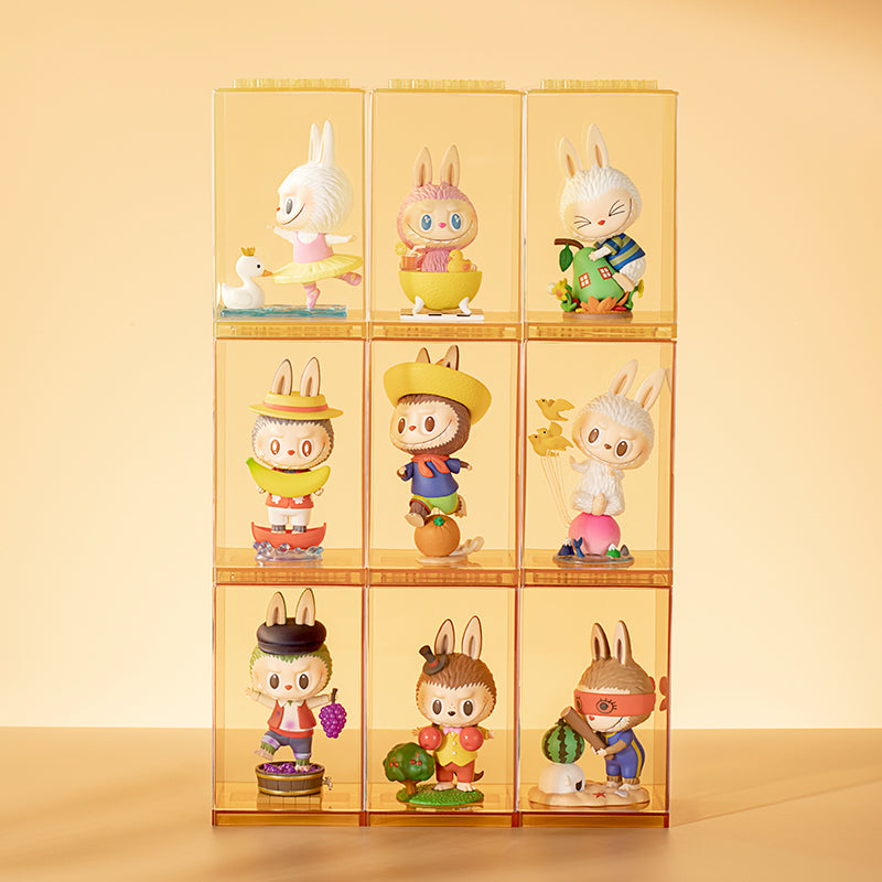 POP MART  Acrylic Display Box (Purple)