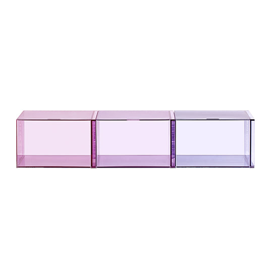 POP MART  Acrylic Display Box (Purple)