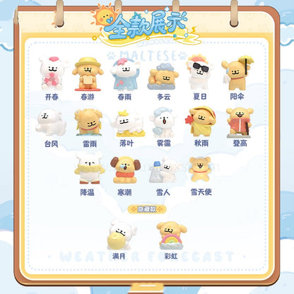 Maltese Weather Forecast Series Mini Beans Figures