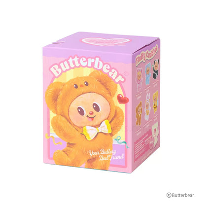 Butterbear vinyl face blind box plush series plush pendant
